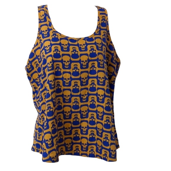 Retro Skull Tank - Picture 1 of 5